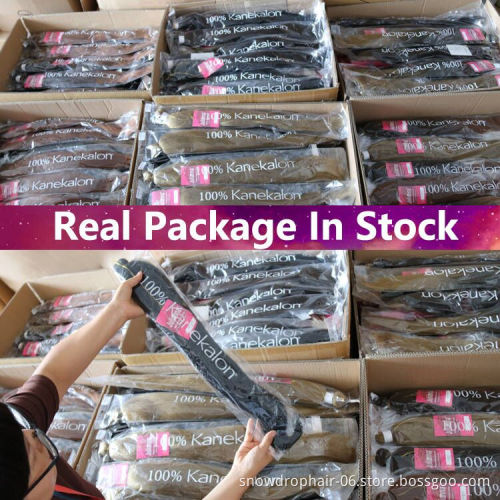 Juliana Wholesale Free Sample Synthetic Private Label Bulk Pre-Stretched Stretched Braiding Hair Pre Stretch